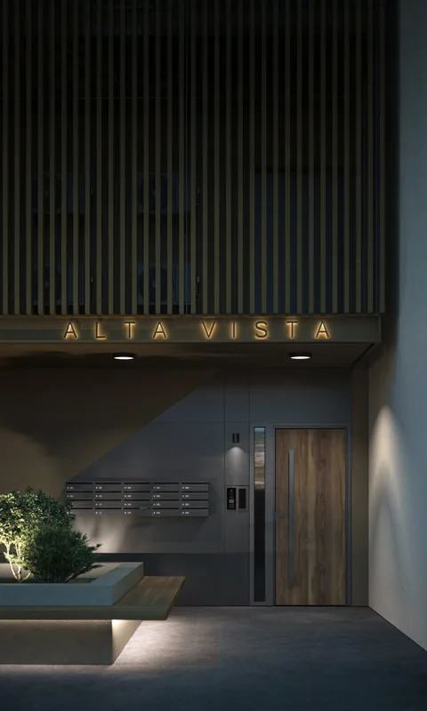 Visualisation of the Alta Vista building entrance
